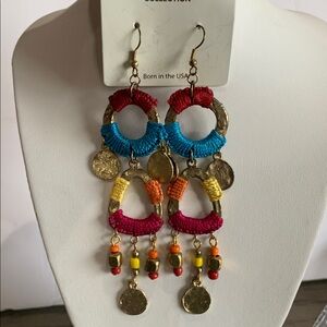 Colorful Bohemian Dangle Earrings